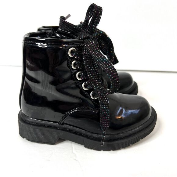 Thereaboots Black Patent Leather Ankle Bootie - Picture 2 of 7